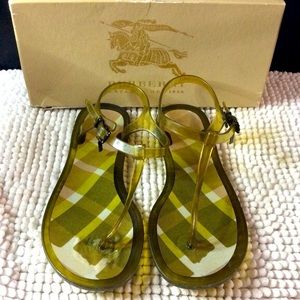 Summer Steals: Burberry Jelly Sandals on Sale